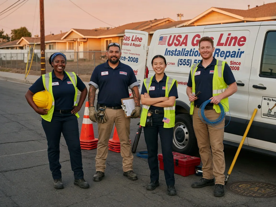Gas Line Installation company in Saragosa, TX